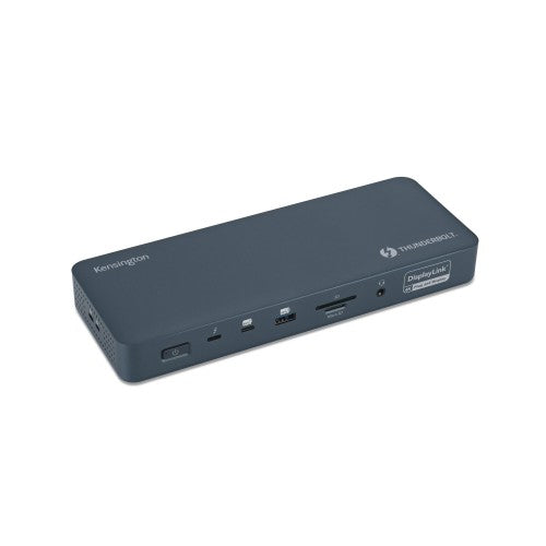 Kensington EQ Thunderbolt 4 Quad 4K 40Gbps Dock with DisplayLink Technology – Midnight Blue