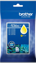 Brother LC536XLY ink cartridge 1 pc(s) Original High (XL) Yield Yellow