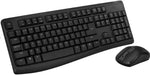 Rapoo X1800Pro keyboard Mouse included Universal RF Wireless QWERTY English Black