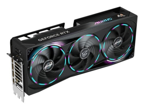 GIGABYTE AORUS GeForce RTX 5080 MASTER 16G Graphics Card - 16GB GDDR7, 256bit, PCI-E 5.0, 2805MHz Core Clock, 3 x DisplayPort, 1 x HDMI, GV-N5080AORUS M-16GD