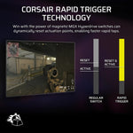 Corsair CH-91E911G-NA keyboard Gaming USB QWERTY US English Black