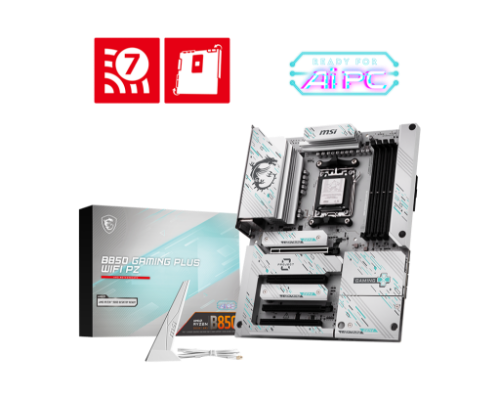 MSI B850 GAMING PLUS WIFI PZ motherboard AMD B850 Socket AM5 ATX