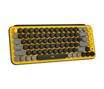 Logitech 920-010577 keyboard Universal Bluetooth English Black, Grey, Yellow