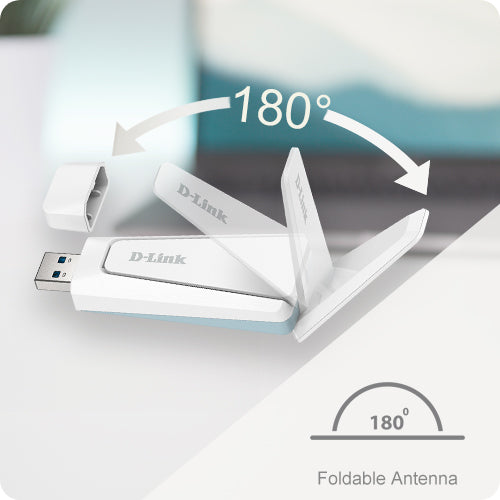 D-Link Wi-Fi 6 AX1800 USB 3.0 Dongle