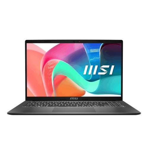 MSI Modern 15 F1MG-1238AU Intel Core 5 120U Laptop 39.6 cm (15.6") Full HD 16 GB DDR4-SDRAM 512 GB SSD Wi-Fi 6E (802.11ax) Windows 11 Home Grey