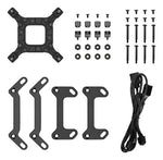 DeepCool LM240 Processor Liquid cooling kit 12 cm Black 1 pc(s)