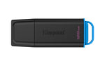 Kingston Technology DataTraveler 128GB Portable USB 3.2 Gen 1 Exodia Black/Blue