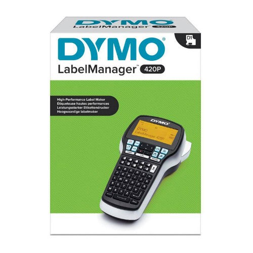 DYMO LabelManager 420P label printer Thermal transfer Wired D1 ABC