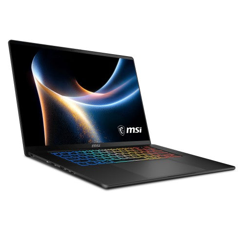 MSI Stealth 16 AI+ B3WI-010AU Copilot+ PC Intel Core Ultra 9 386H Laptop 40.6 cm (16") Quad HD+ 32 GB DDR5-SDRAM 1 TB SSD NVIDIA GeForce RTX 5080 Wi-Fi 7 (802.11be) Windows 11 Pro Black