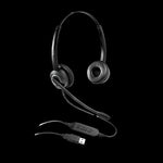 Grandstream Networks GUV3000 headphones/headset Wired Head-band Office/Call center Black