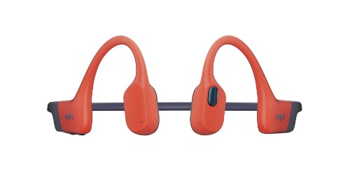 SHOKZ OpenSwim Pro Headset Wireless Neck-band Sports Bluetooth Black, Red