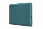 Toshiba HDTCA10AG3AA external hard drive 1 TB 2.5" USB Type-A / Micro-USB B 3.2 Gen 1 (3.1 Gen 1) Green