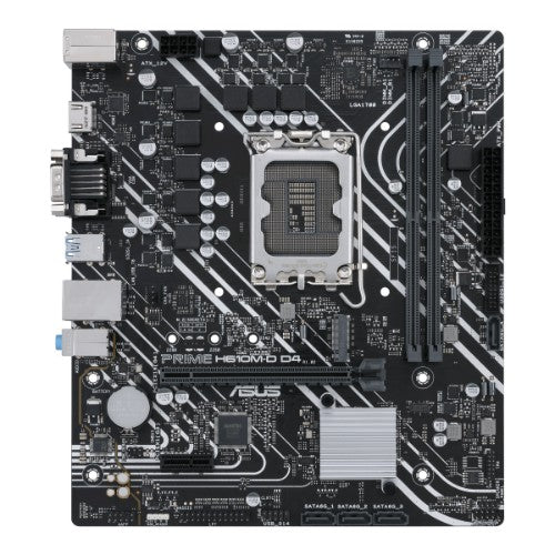 ASUS PRIME H610M-D D4-CSM motherboard Intel H610 LGA 1700 micro ATX