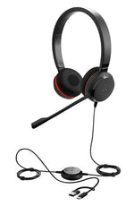 Jabra Evolve 30 II Headset Wired Head-band Office/Call center USB Type-C / USB Type-A Black