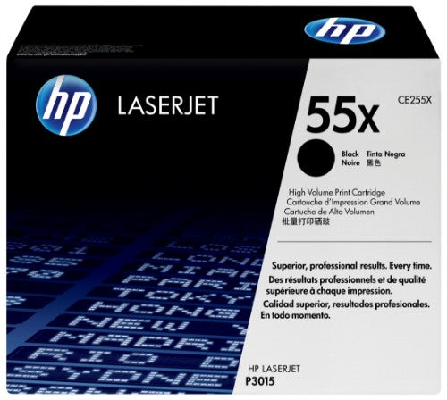 HP 55X High Yield Black Original LaserJet Toner Cartridge