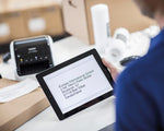 Brother QL-1110NWB label printer Direct thermal 300 x 300 DPI 110 mm/sec Wired & Wireless Ethernet LAN DK Wi-Fi Bluetooth