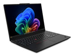 Lenovo ThinkPad T16 Gen 5 (Intel) Copilot+ PC Intel Core Ultra 7 355 Laptop 40.6 cm (16") Touchscreen WUXGA 32 GB LPDDR5x-SDRAM 512 GB SSD Wi-Fi 7 (802.11be) Windows 11 Pro Black Swiss