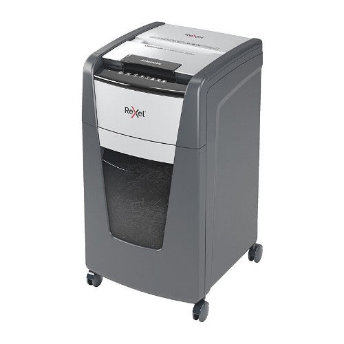 Rexel Optimum AutoFeed+ 225X paper shredder Cross shredding 55 dB 23 cm Black, Silver