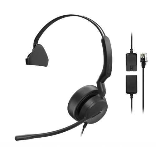 Yealink 1308251 Headset Wired Head-band Office/Call center Black