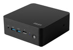 MSI CUBI NUC AI 1UMG-011BAU PC/workstation barebone Black 125H Intel SoC