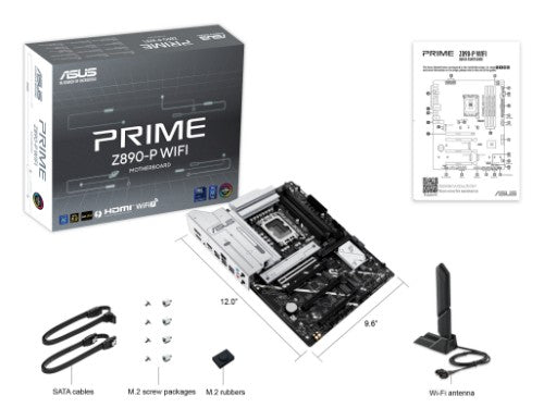 ASUS PRIME Z890-P WIFI-CSM motherboard Intel Z890 LGA 1851 (Socket V1) ATX