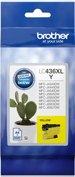 Brother LC436XLY ink cartridge 1 pc(s) Original Yellow