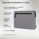 Incase INMB100726 35.6 cm (14") Sleeve case Grey