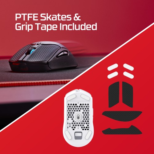 HyperX Pulsefire Haste 2 - Wireless Gaming Mouse (White)