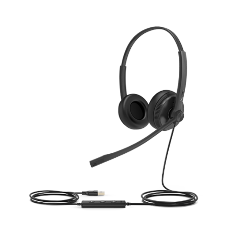Yealink UH34 Headset Wired Head-band Office/Call center Black