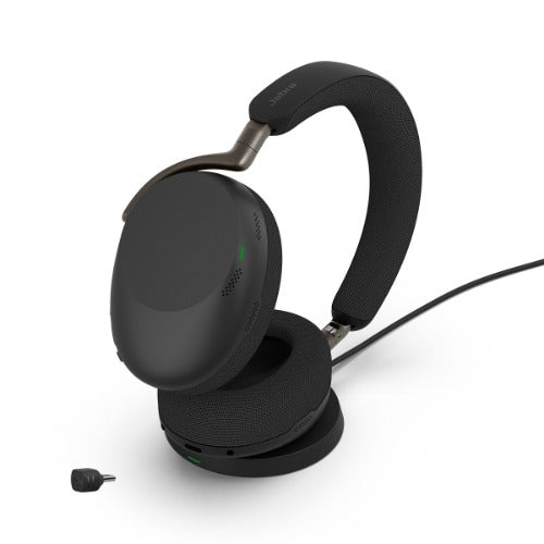 Jabra Evolve3 85 Headset Wired & Wireless Head-band USB Type-C Bluetooth Black