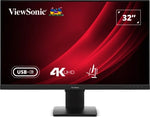 Viewsonic VG3208U-4K computer monitor 81.3 cm (32") 3840 x 2160 pixels 4K Ultra HD Black