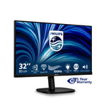 Philips 3000 series 32B2N3500/75 computer monitor 80 cm (31.5") 2560 x 1440 pixels Quad HD LCD Black