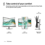 HP Series 5 Pro 27 inch QHD USB-C Monitor - 527pu