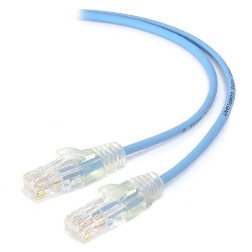 ALOGIC 1m Blue Series Alpha Ultra Slim Cat6 Network Cable, UTP, 28AWG