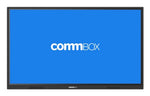 COMMBOX CBIN75 interactive whiteboard 190.5 cm (75") 3840 x 2160 pixels Touchscreen Black