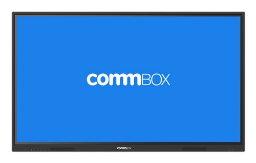 COMMBOX CBIN75 interactive whiteboard 190.5 cm (75") 3840 x 2160 pixels Touchscreen Black