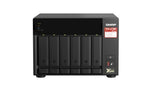 QNAP TS-673A NAS Tower Ryzen Embedded V1500B 8 GB DDR4 0 TB QNAP Turbo System Black