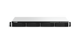 QNAP TS-464eU NAS Rack (1U) Intel® Celeron® N5095 8 GB DDR4 0 TB QNAP Turbo System Aluminium, Black