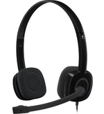 Logitech 981-000587 headphones/headset Wired Head-band Office/Call center Black