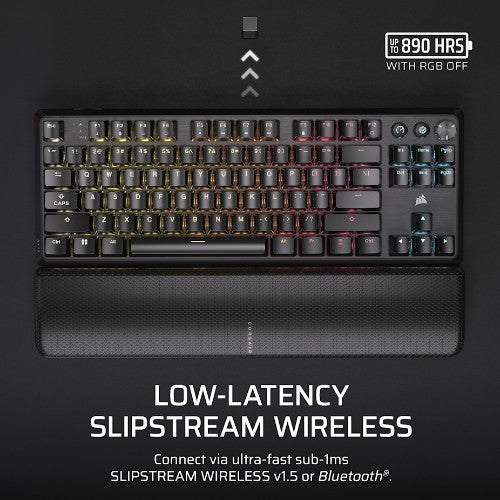 Corsair K70 CORE keyboard Gaming RF Wireless + USB QWERTY English Black