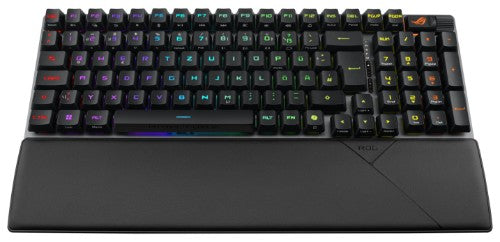 ASUS ROG Strix Scope II 96 RX Wireless keyboard Gaming USB + RF Wireless + Bluetooth Black