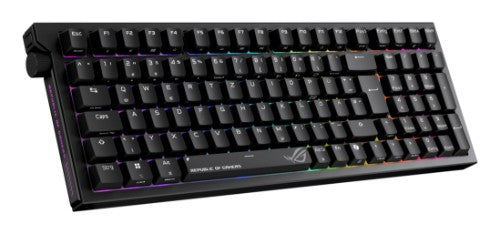 ASUS ROG Strix Morph 96 Wireless keyboard Gaming USB + RF Wireless + Bluetooth Black