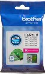 Brother LC432XLM ink cartridge 1 pc(s) Original Magenta