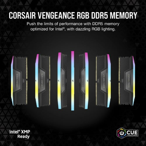 Corsair Vengeance RGB CMH32GX5M2B6000C38 memory module 32 GB 2 x 16 GB DDR5