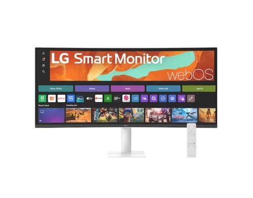LG 34U601SA-W computer monitor 86.4 cm (34") 3440 x 1440 pixels Dual WQHD LCD White