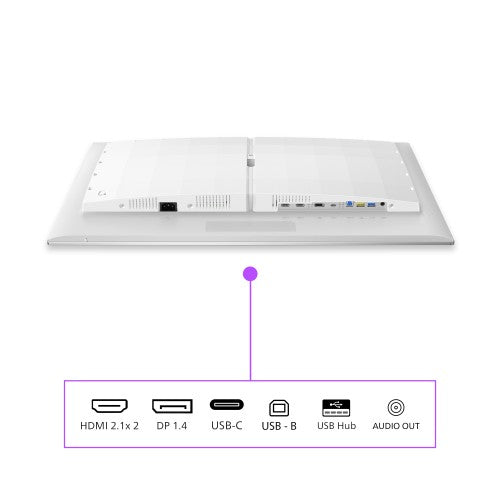 Philips Evnia 8000 32M2N8900/75 computer monitor 80 cm (31.5") 3840 x 2160 pixels 4K Ultra HD QD-OLED White