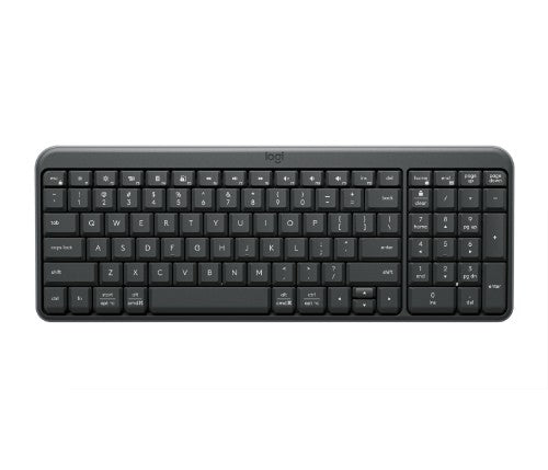 Logitech 920-013491 keyboard RF Wireless + Bluetooth English Graphite