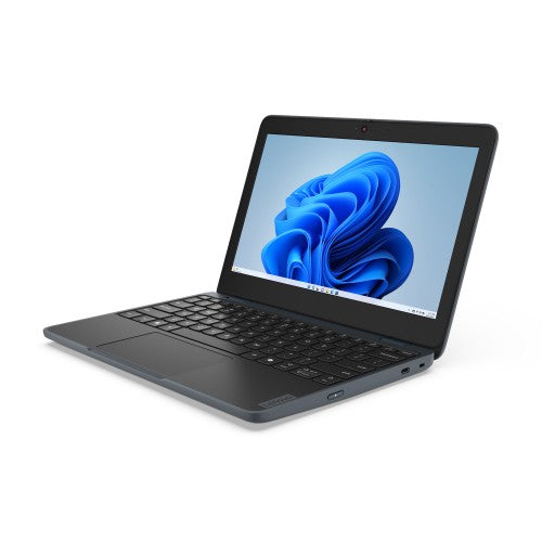 Lenovo 100w Gen 5 Intel® N N150 Laptop 29.5 cm (11.6") HD 8 GB LPDDR5-SDRAM 128 GB SSD Wi-Fi 6E (802.11ax) Windows 11 Pro US English Grey