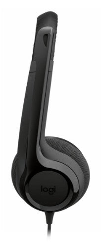 Logitech H390 Headset Wired Head-band Calls/Music USB Type-C Black
