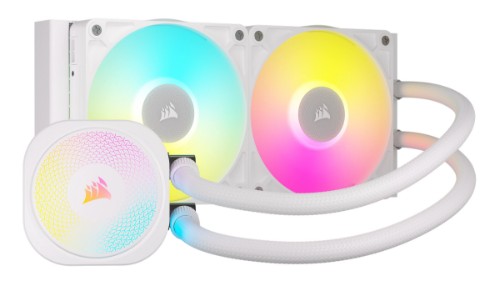 Corsair iCUE LINK TITAN RX RGB Processor All-in-one liquid cooler 12 cm White 1 pc(s)